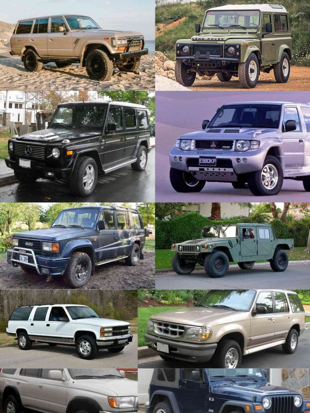 The Top 10 Best SUVs from 90s, Ranked! - DAX Street