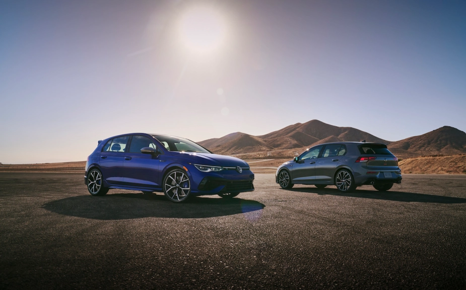2023 Volkswagen Lineup Golf r and gti