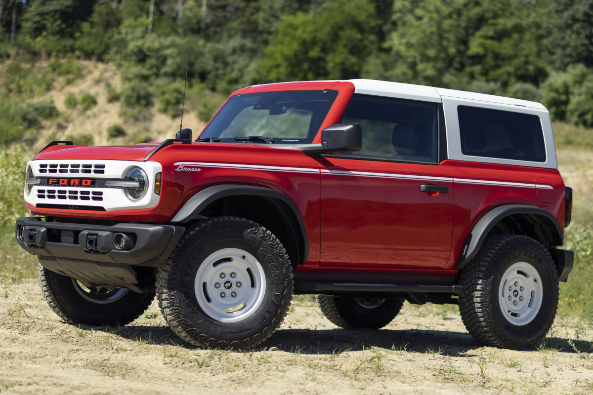 Ford Bronco Heritage Edition The Vintage Bronco DAX Street