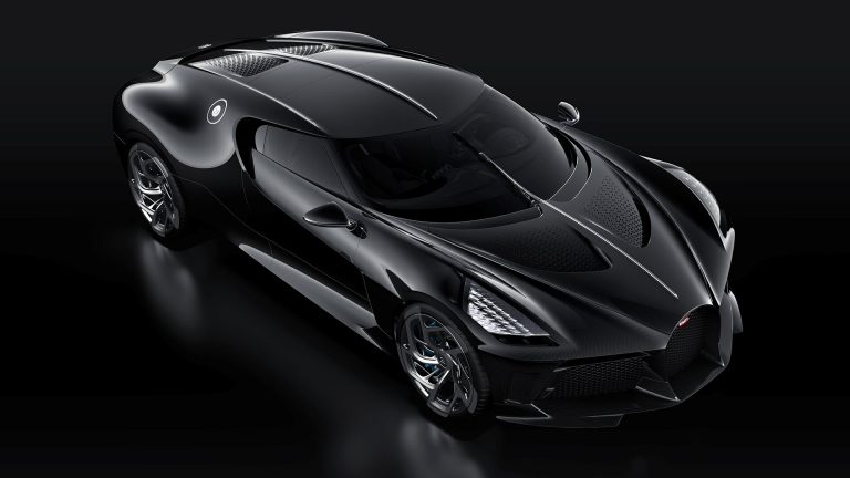 buggati la voiture noire