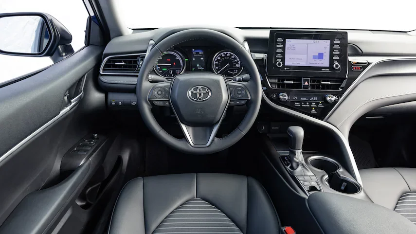Interior of Toyota Camry