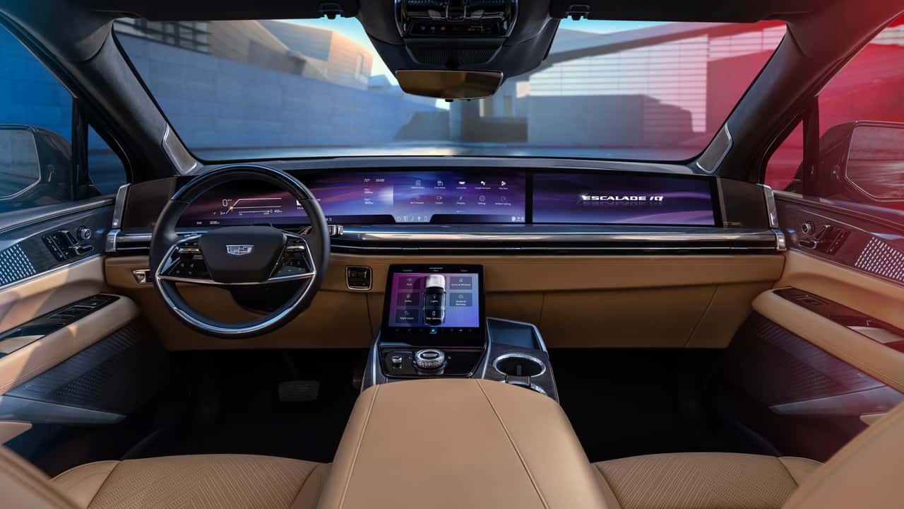 2025 Cadillac Escalade IQ interior 