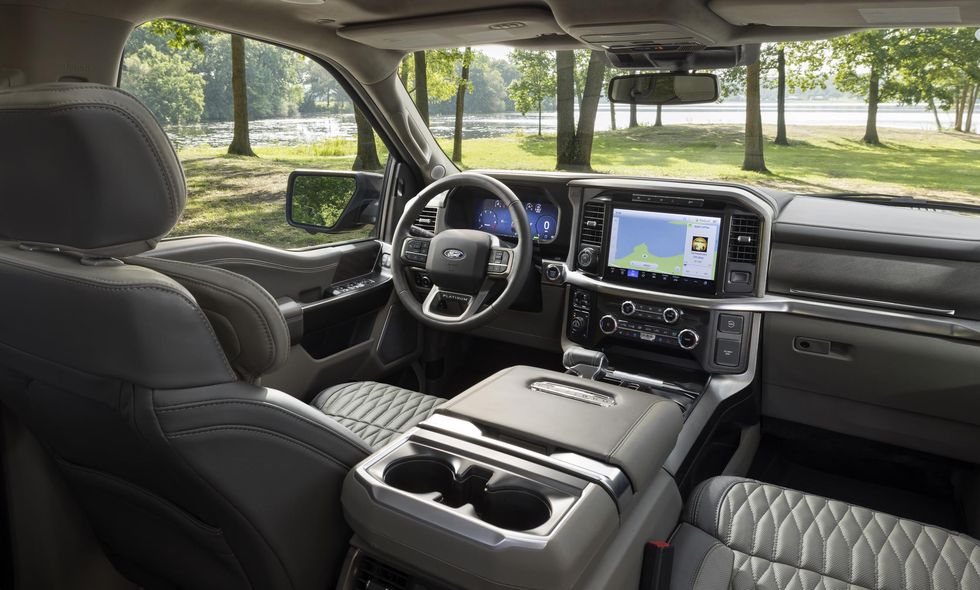 2024 Ford F-150 interior