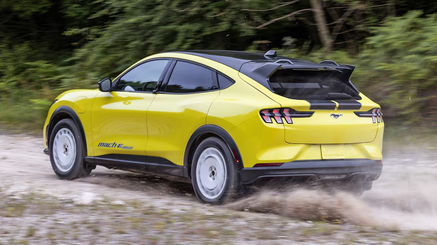 First Look At The 2024 Ford Mustang Mach E Rally An Electric Suv Thats Unique Dax Street 