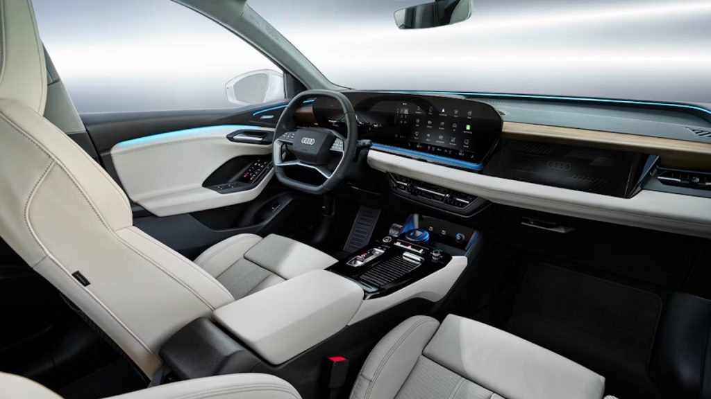 Audi Q6 eTron SUV Interior Revealed DAX Street