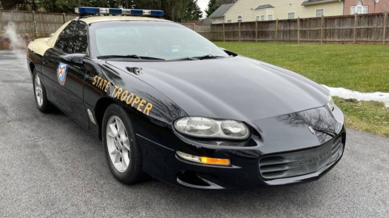 2002 Chevrolet Camaro B4C Police Car