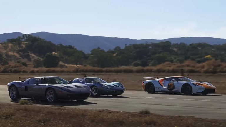 Here’s How Much Quicker A New Ford GT Is Than Its Predecessors
