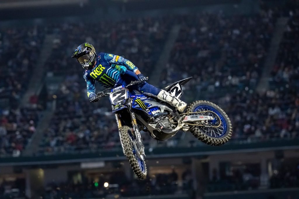 Supercross Results for Anaheim 2 in 2024 DAX Street