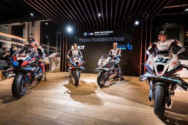 BMW Motorrad Motorsport Team Presentation