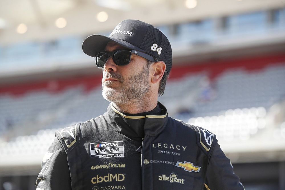 Jimmie Johnson, a Hall of Famer, remains committed to racing; 'I can't