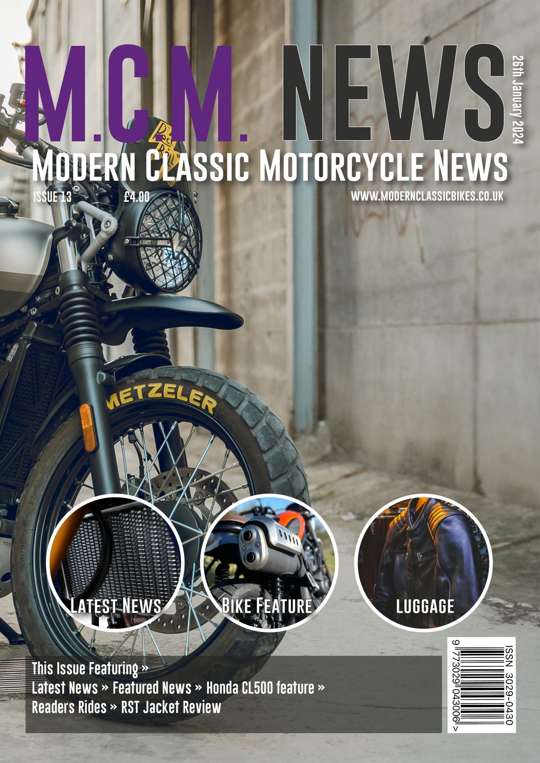Secure Your Copy of Issue 13 – Modern Classic Motorcycle News by Pre-Ordering