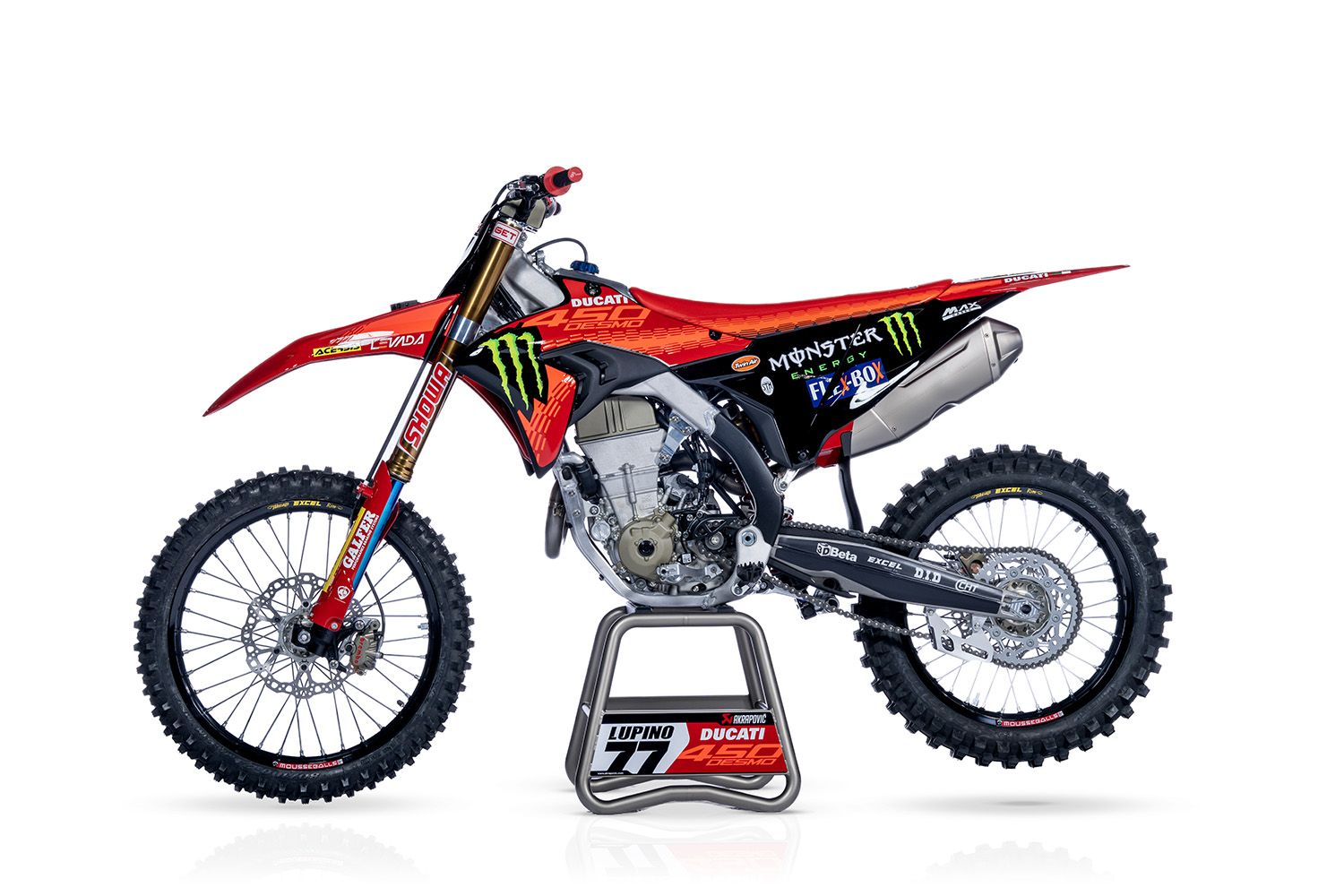 Official Announcement of the Ducati Desmo 450 Motocross Bike