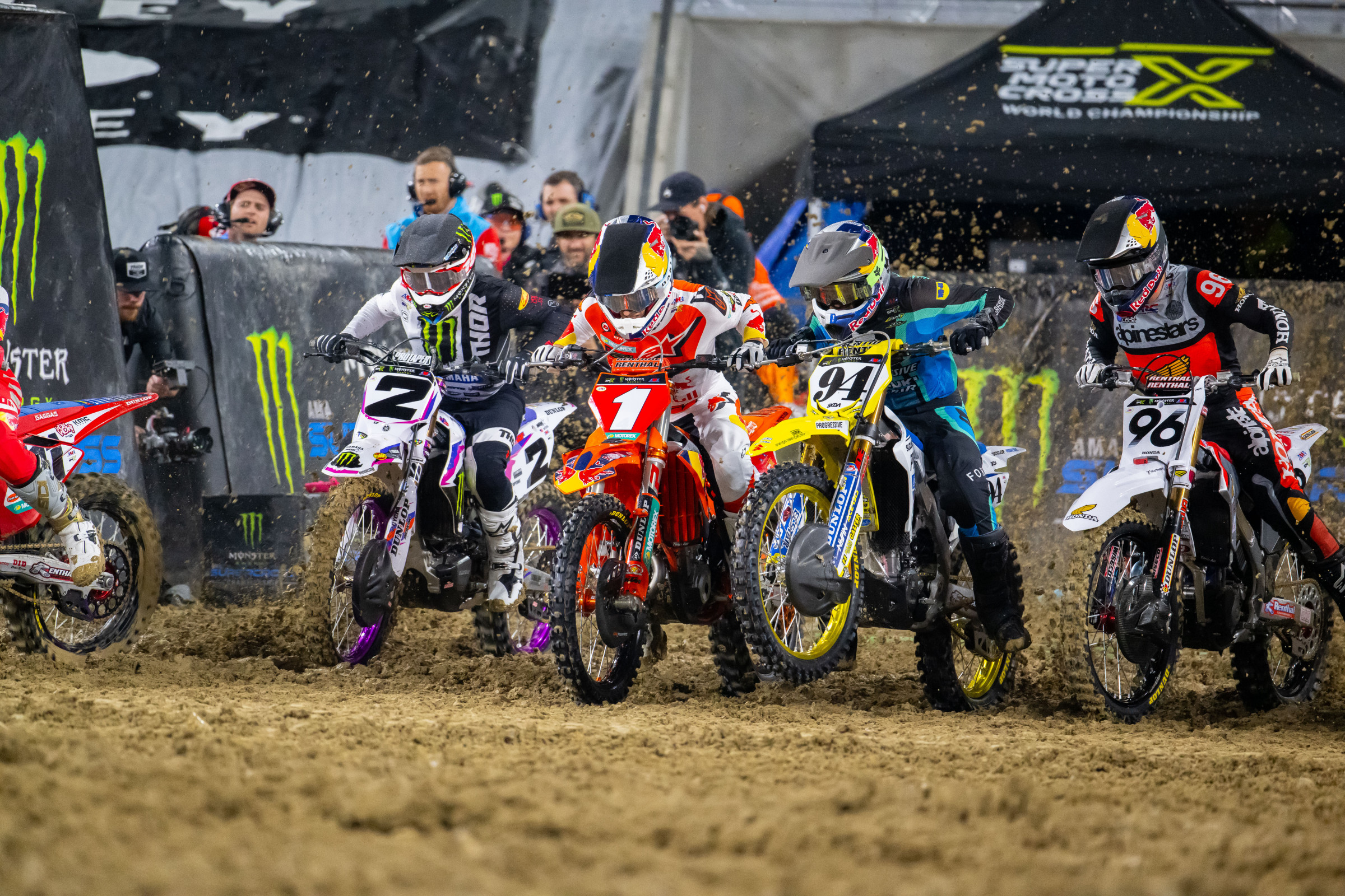 Results of the 250SX West Region at San Diego Supercross