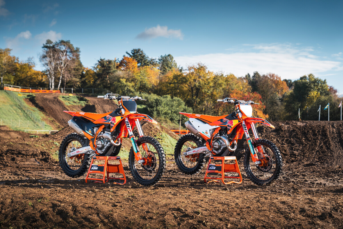 Testing the 2024 KTM 450SX-F Factory Edition on the Track