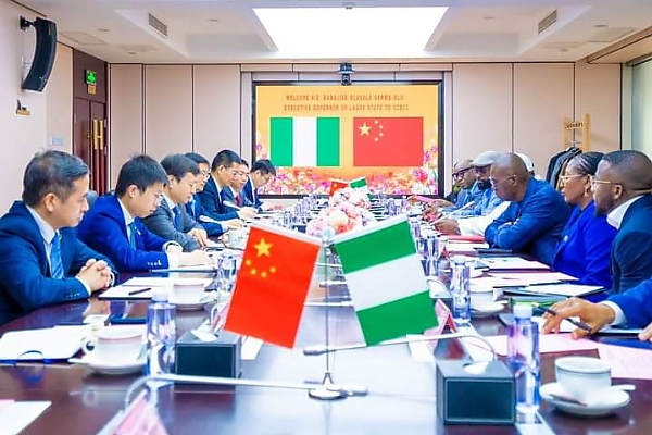 Sanwo-Olu In China : Pres. Tinubu To Commission 37-km Lagos Red Line Rail Project In Few Weeks