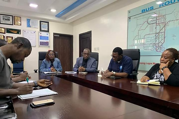 Federal Ministry Of Transportation Visits LAMATA On Study Tour