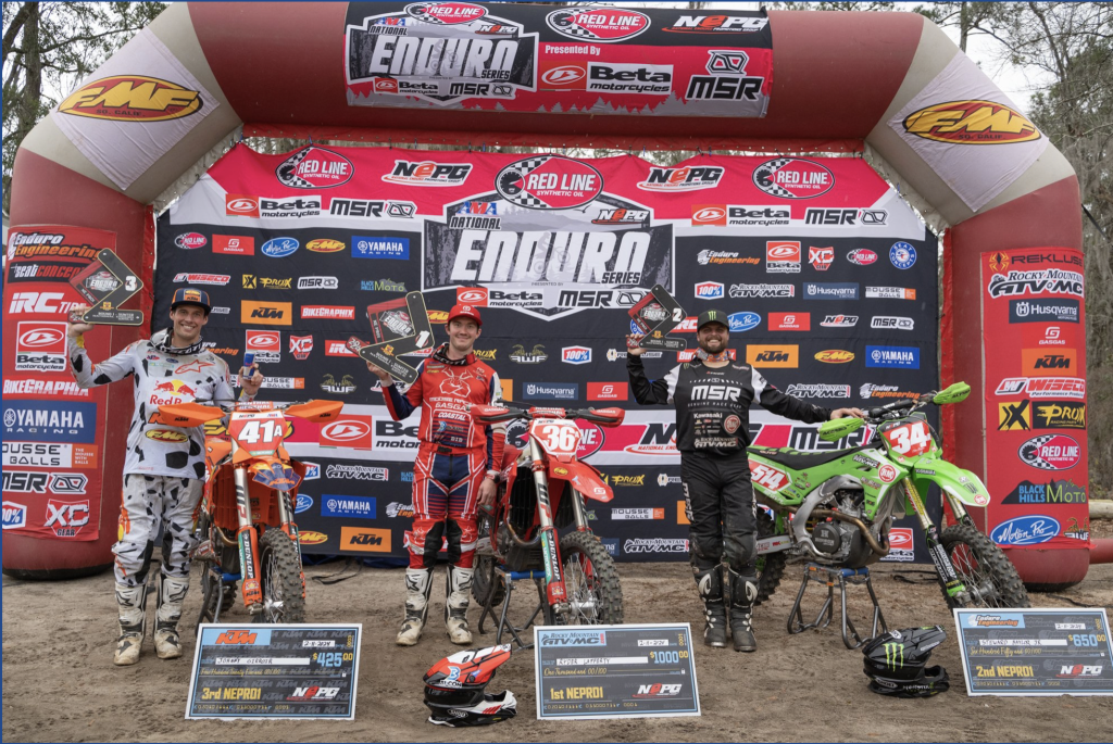 2024 NATIONAL ENDURO ROUND 1 RACE REPORT : LAFFERTY STRIKES FIRST