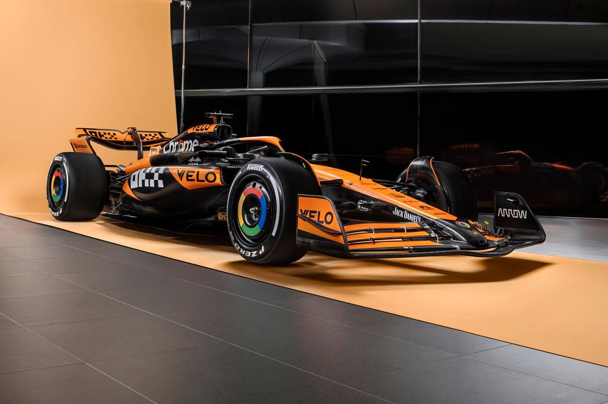 McLaren unveils new MCL38 F1 car for 2024