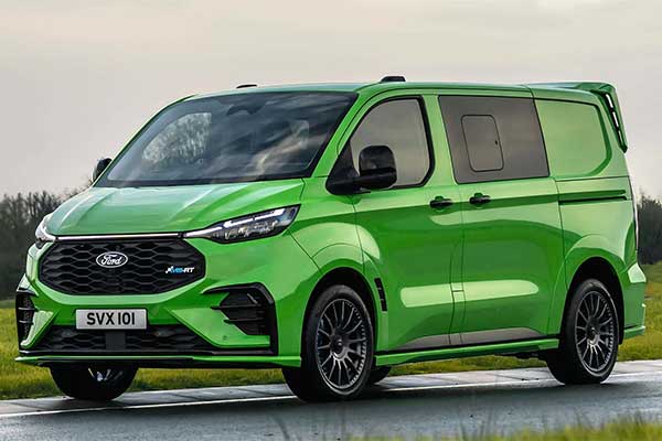 Check Out The Sporty Ford Transit Custom MS-RT