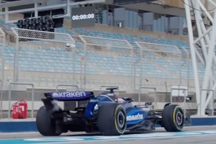 Williams’ F1 2024 car appears at Bahrain shakedown