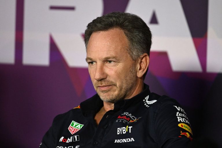 How Horner handled his first official F1 media duties amid Red Bull probe