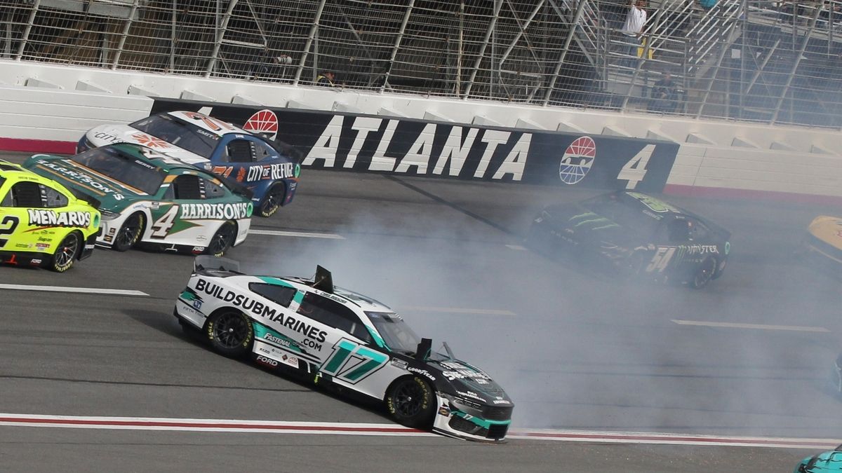 Cindric's Bold Four-Wide Maneuver Defines Exciting Atlanta Race