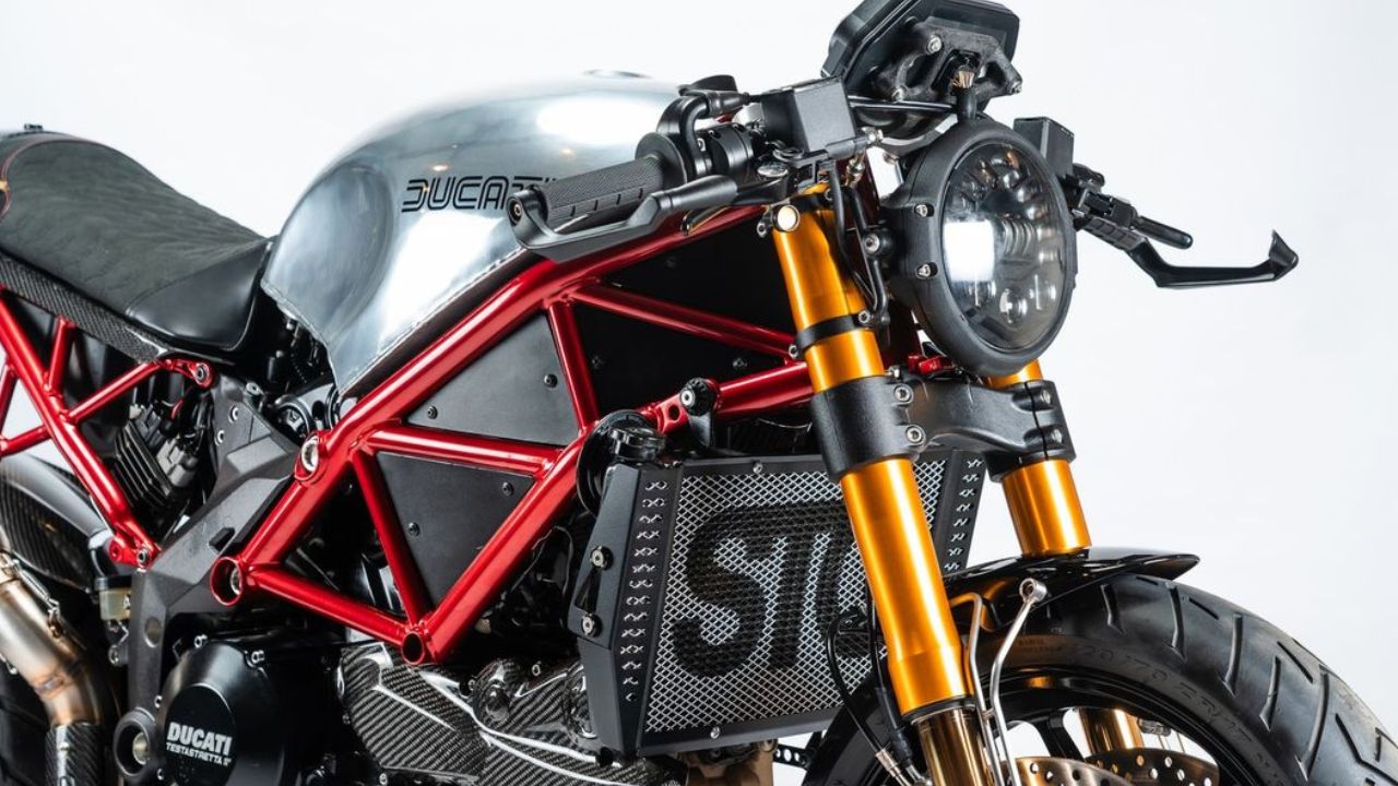 Custom Ducati Multistrada 1200S Cafe Racer Build