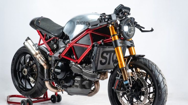Custom Ducati Multistrada 1200S Cafe Racer Build