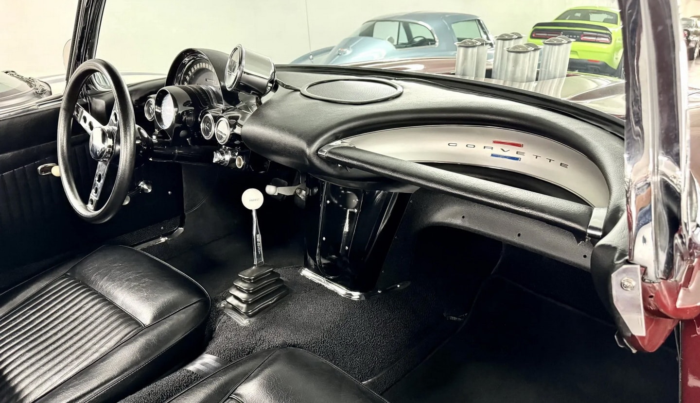 Gasser-style Restomod: Vintage Corvette Transformed for Modern Appeal