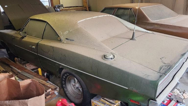 Rare Triple-Green 1969 Dodge Charger R/T Restoration Project