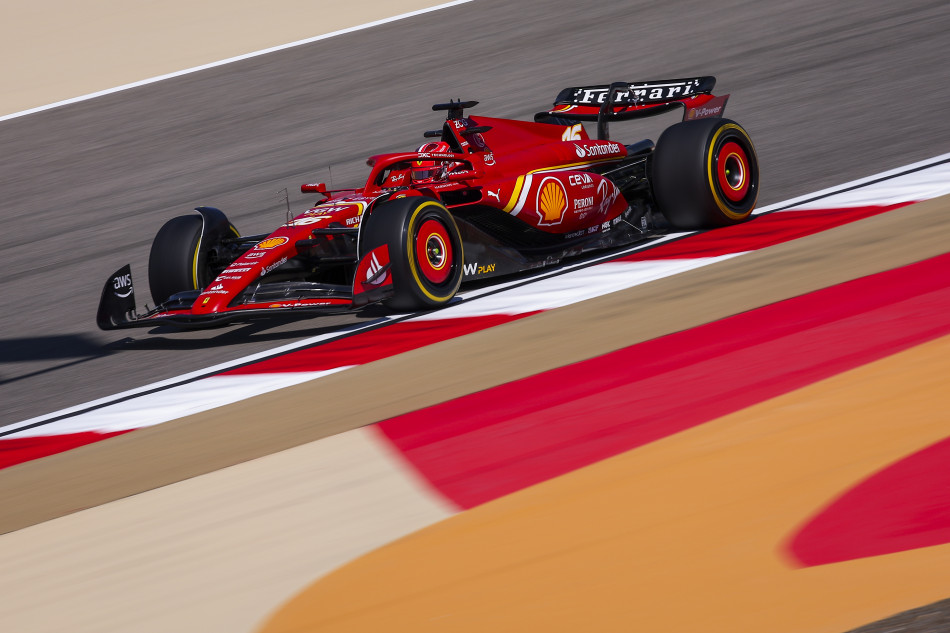 Leclerc Tops Final Day of 2024 Bahrain F1 Testing, Russell in Second Place