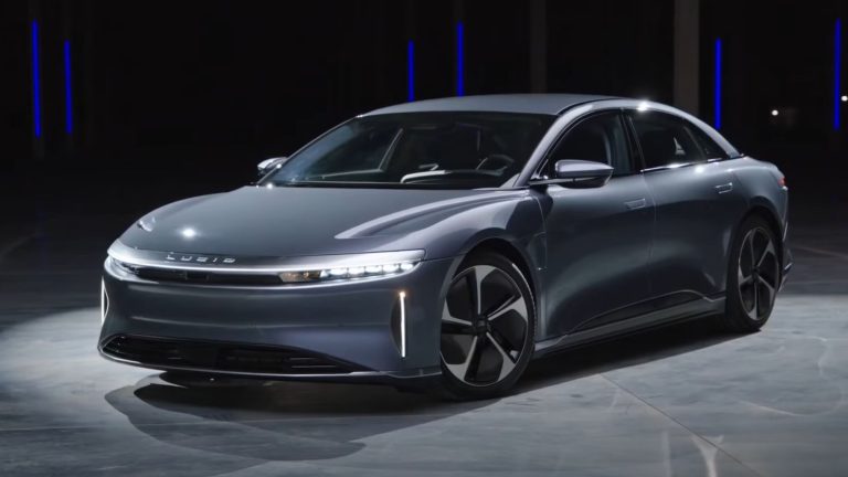 Lucid Air Pure: Embrace Darkness with Stealth Package