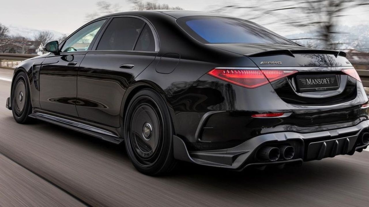 Mansory's Mercedes-AMG S 63 E: Black Elegance with Mighty Power