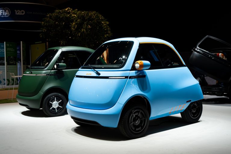 Micro Mobility's Microlino Lite: Compact Electric Vehicle for Teens and Cities