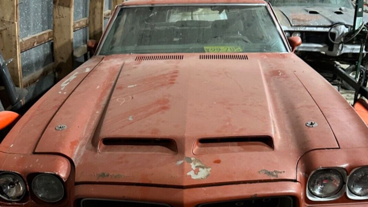 Rare 1972 Pontiac GTO 455 HO Project: No-Reserve Auction
