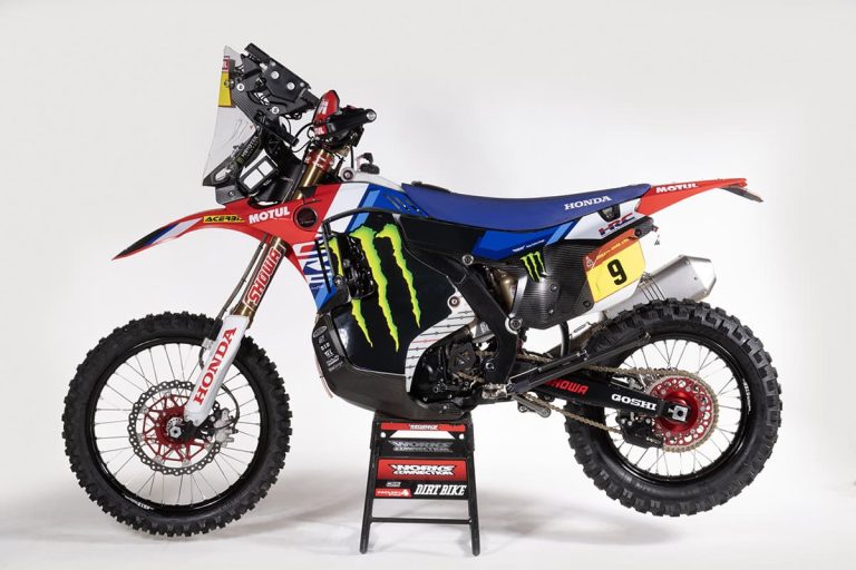 Ricky Brabec and His HRC Rally Bike: A Close Examination of the Wrap