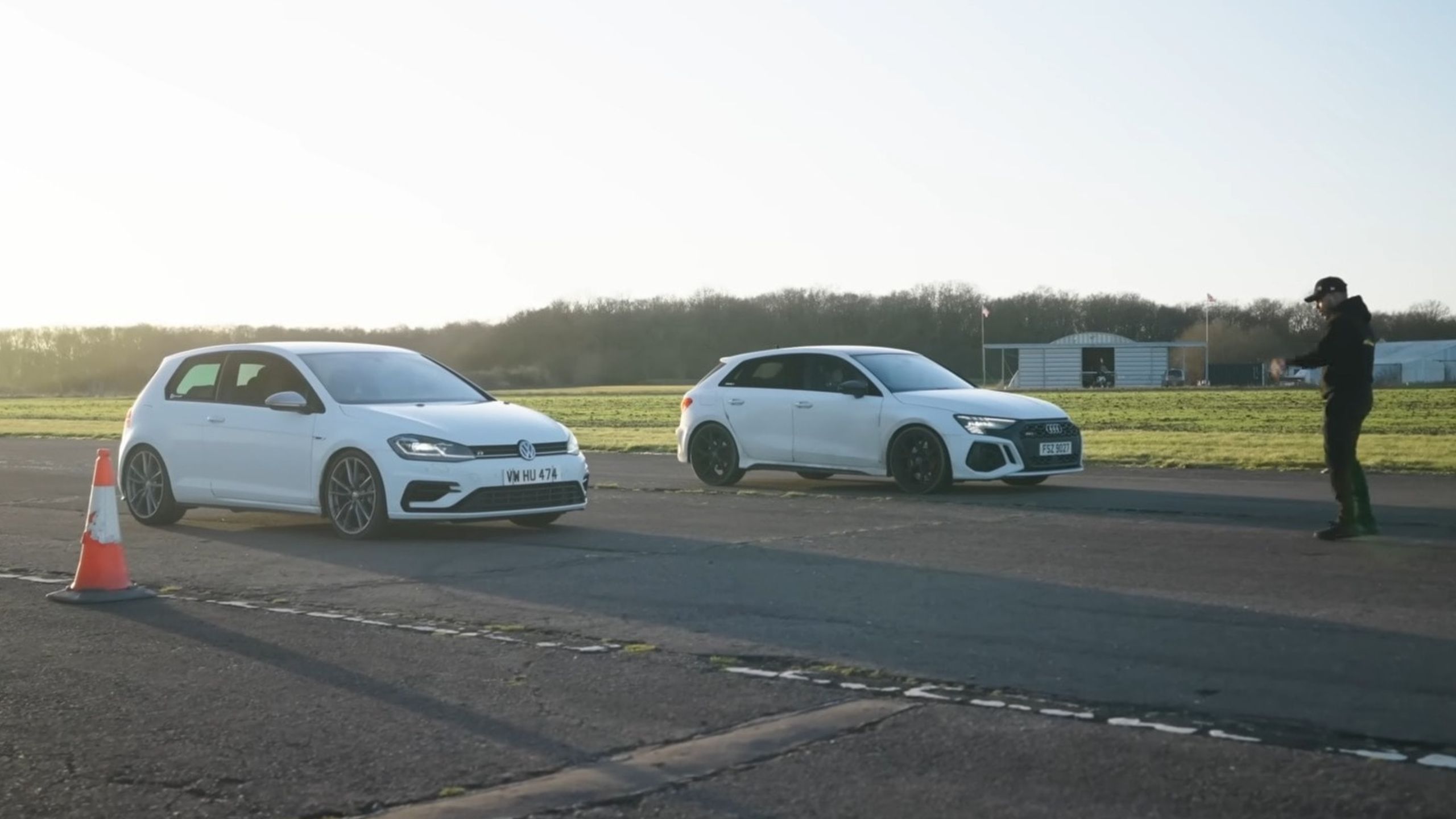 Tuned Golf R vs RS 3: Hot Hatch Showdown