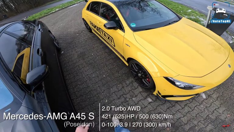 Tuned Mercedes-AMG A 45 S Outpaces Supercars in Stunning Performance