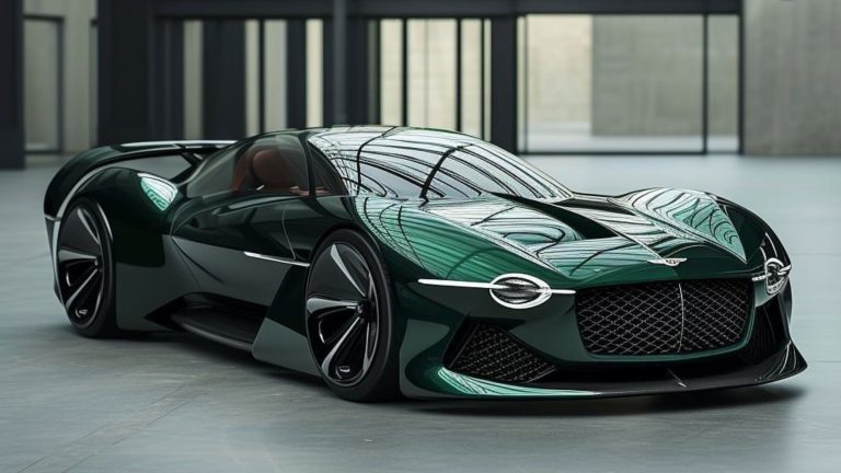 Unfulfilled Automotive Dreams: Bentley Supercar Concept