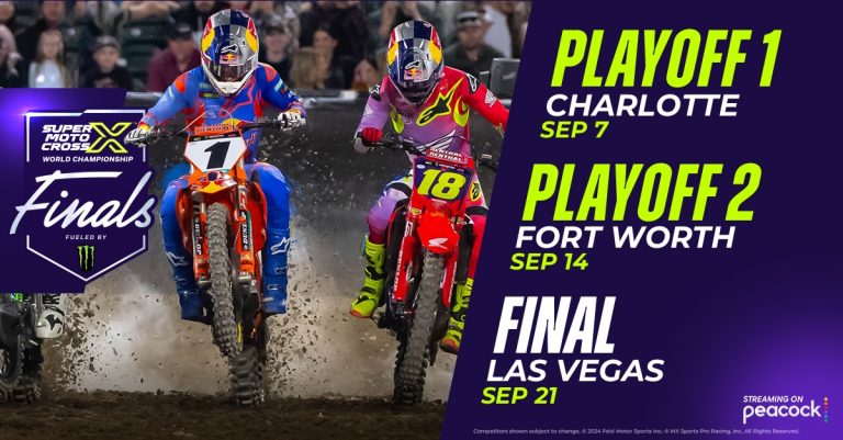 2024 SUPERMOTOCROSS PLAYOFF SCHEDULE ANNOUNCED
