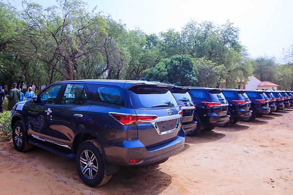 Governor Idris Gifts Kebbi State Lawmakers 24 Brand New Toyota Fortuner SUVs [PHOTOS]