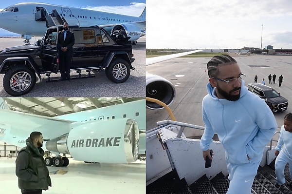 Drake Shares Cockpit View, Showing What It’s Like Landing In His $185m Private Jet, ‘Air Drake’
