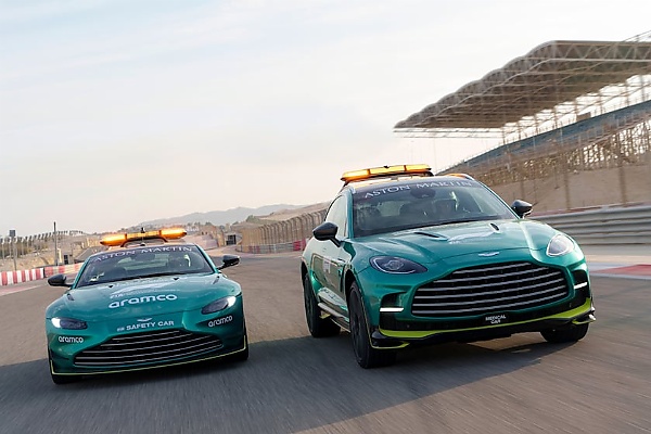 Aston Martin Vantage And DBX707 Returns As Official F1 Safety And Medical Cars For 2024 Season