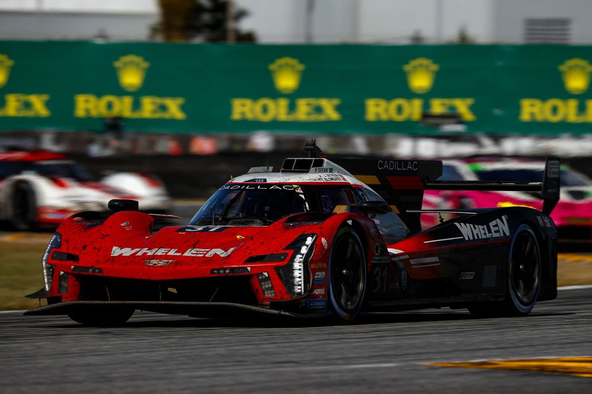 Sebring 12Hour Race Aitken Heads Cadillac 12 Position After Four