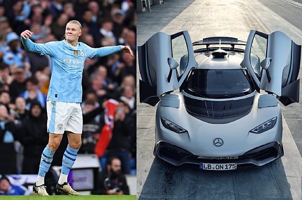 Manchester City Star Erling Haaland Splashes $3.4 Million On Mercedes-AMG ONE Hypercar