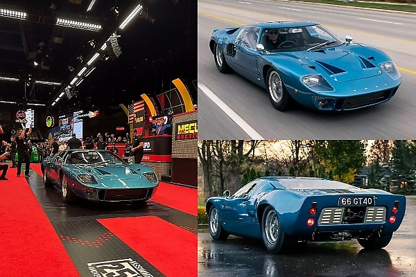 One Of Only 30 Original Ford GT40 Road Cars Sold For $6.9 Million At Auction