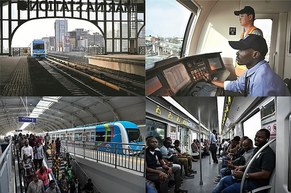 Photos : Lagos Blue Line Providing Safe And Speedy Ride To Lagosians Since September 2023