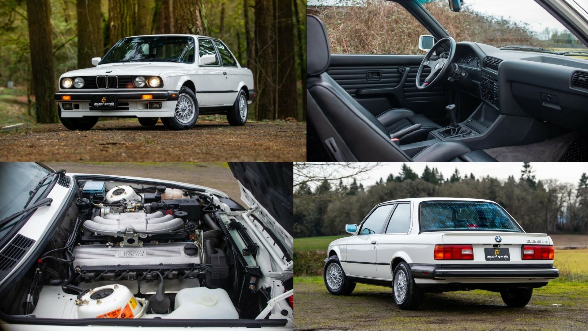 A Full Interior & Exterior View Of The 1988 BMW 325is (Credits BMW)