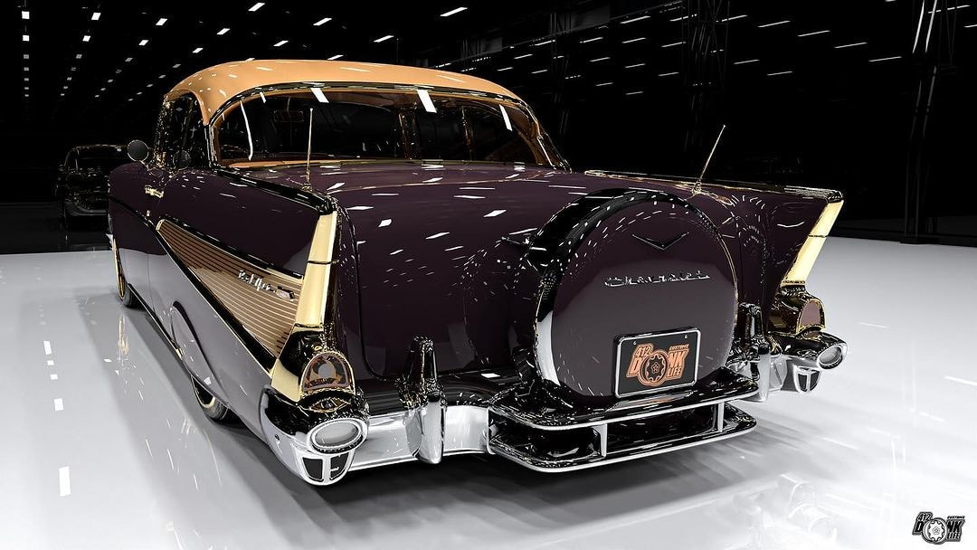Classic Car Revival Stunning Bel Air CGI Sparks Enthusiast Debate