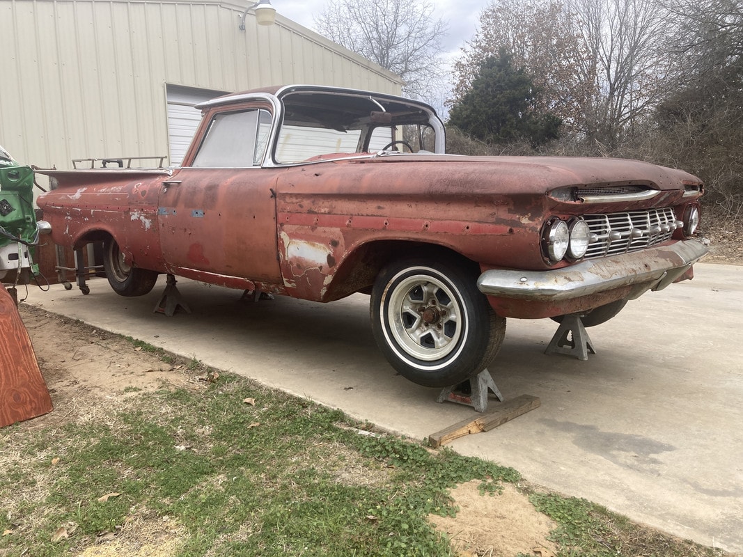 Classic Restoration Opportunity 1959 Chevrolet El Camino on eBay